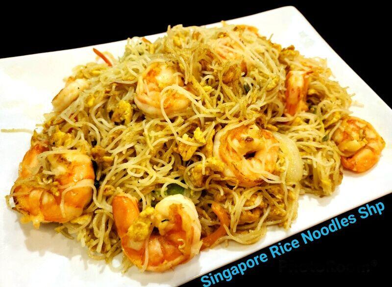 N8. Singapore Rice Noodles [spicy]